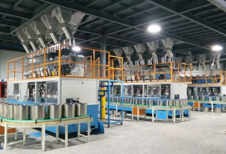 粉體顆粒自動(dòng)稱(chēng)重配料系統(tǒng)