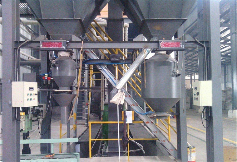 農(nóng)藥瀝青印染助劑自動(dòng)稱(chēng)重配料系統(tǒng)